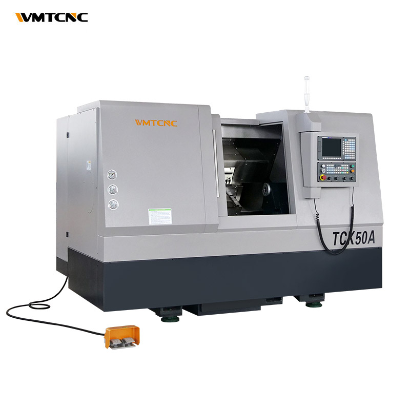 WMT Metal Slant Bed CNC Lathe Machine TCK50A CNC Turning Lathe Machine