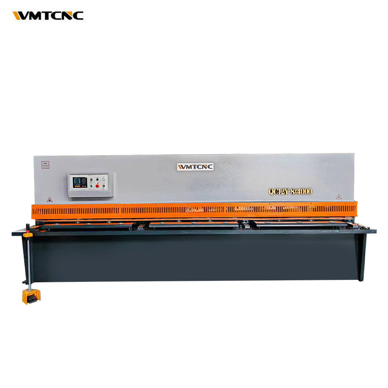 WMTCNC Sheet Metal Shearing Machine Cutter QC12Y-8x4000 Shearing Cutting Machine
