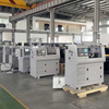 China Advanced Technology Mini CNC Lathe Machine CNC210 CNC Desktop Flat Bed Lathe Design Compact Small GSK System Optional