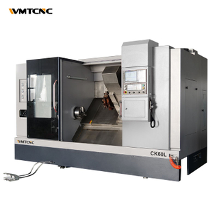 Automatic Accuracy Slanting Bed CK60L Taiwan Technology Cnc Slant Bed Cnc Lathe Turning Machine