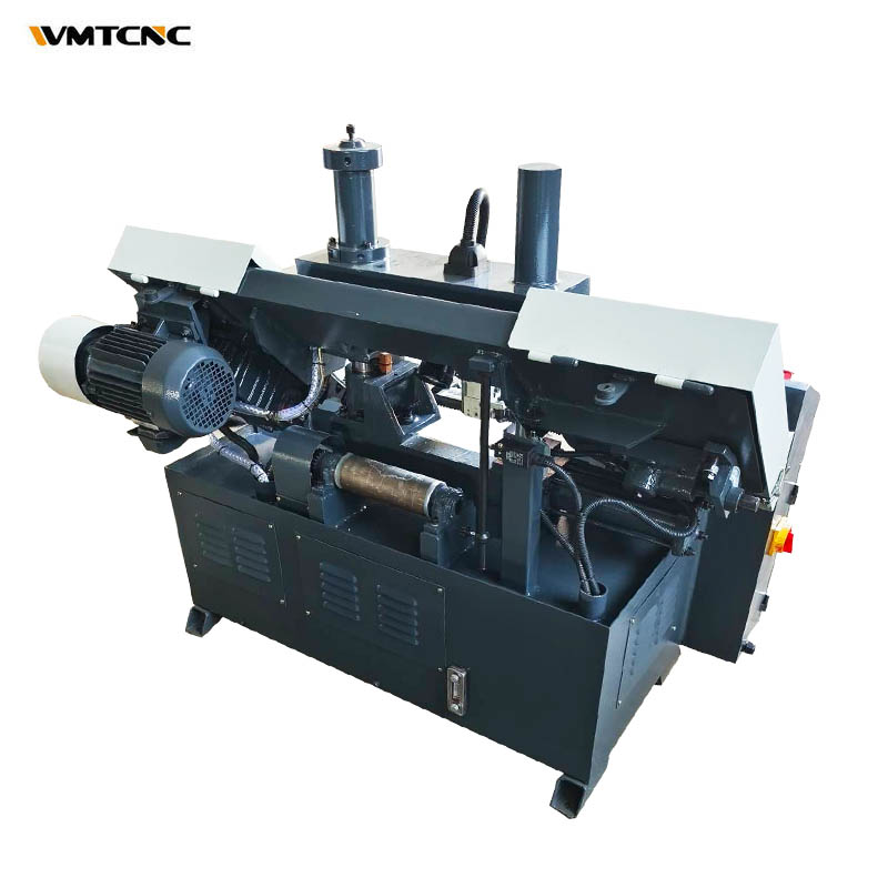 WMTCNC Metal Auto Feed Metal Bandsaw Machine GH4220 Band Sawing Machine Double Column for Steel