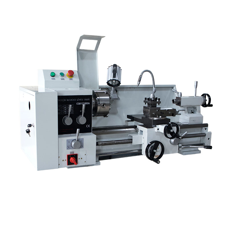CQ6133 38mm Spindle Bore Hobby Turning Tool Cheap Precision Bench Lathe Machine with CE 