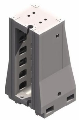 Heavy Duty Horizontal Cnc Milling Machine HMC800 Machining Center With Automatic Tool