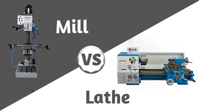 What's the difference between a Lathe and a milling machine