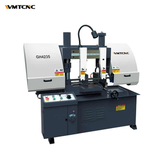 Industrial GH4235 Metal Cutting Double Column Band Saw Machine with Hard Metal Alloy Blades