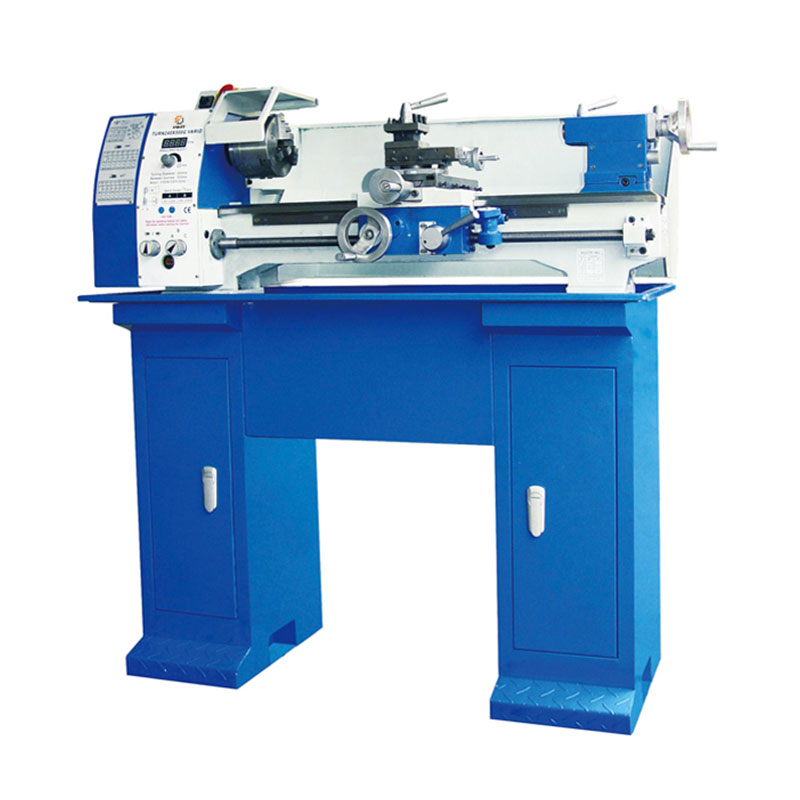 Mini Lathe Machine Metal D280V Benchtop Small Lathe for Metal Cutting