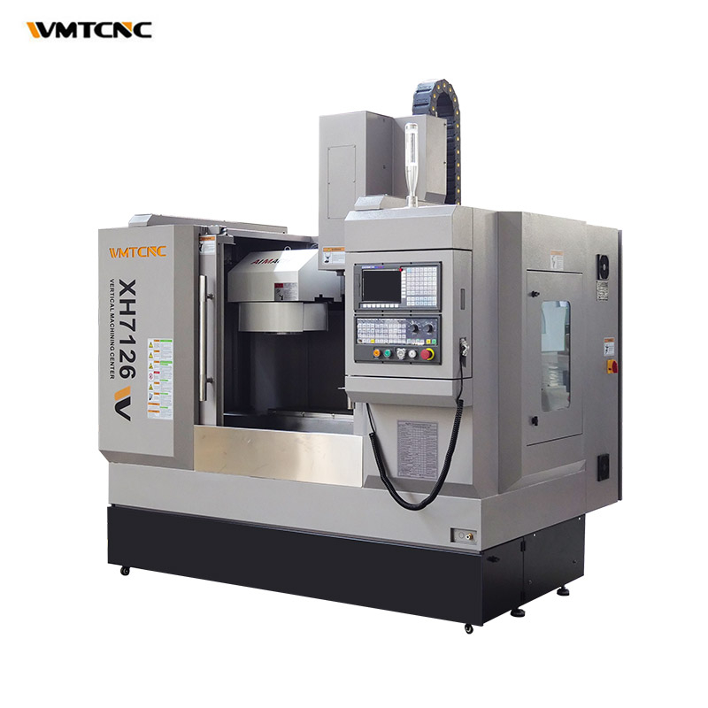 WMTCNC 4 Axis CNC Metal Machining XH7126 Vertical Milling Machine Vmc Machine