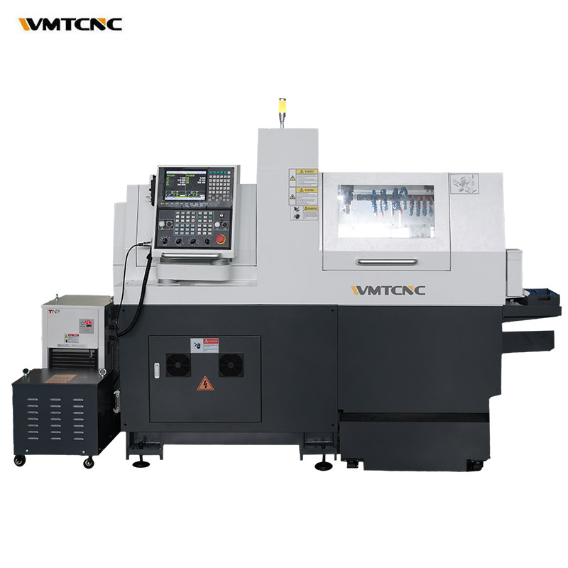 Dual-spindle Swiss Lathe Machine YB205 Swiss Type CNC Lathe for Metalworking