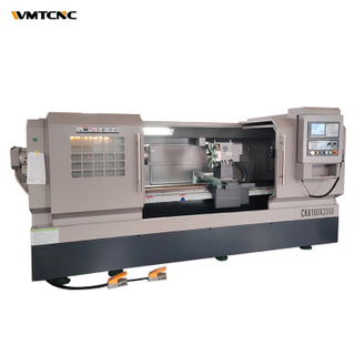 Taiwan Cnc Lathe Machine Price CK6180X2000 Automatic Horizontal Type 2 Axis Cnc Lathe for Sale