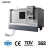 WMT Cnc Torno Automatic CK40Lx500 Precision Metal CNC Slant Bed Lathe Machine with High Rigidity for Sale