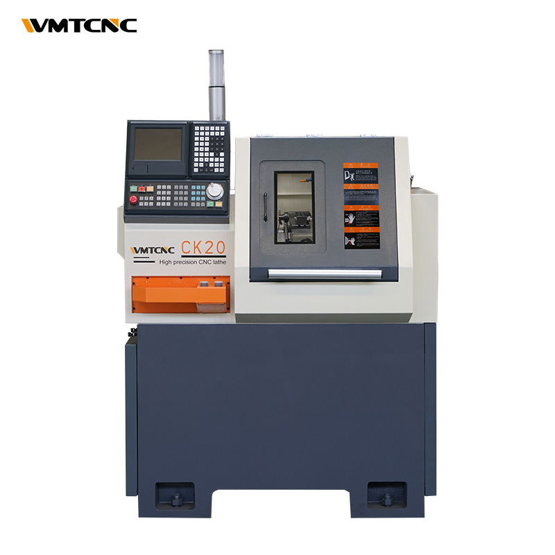 WMT Small Precision CNC Lathe Machine CK20 High Gang Type CNC Lathe for Metal