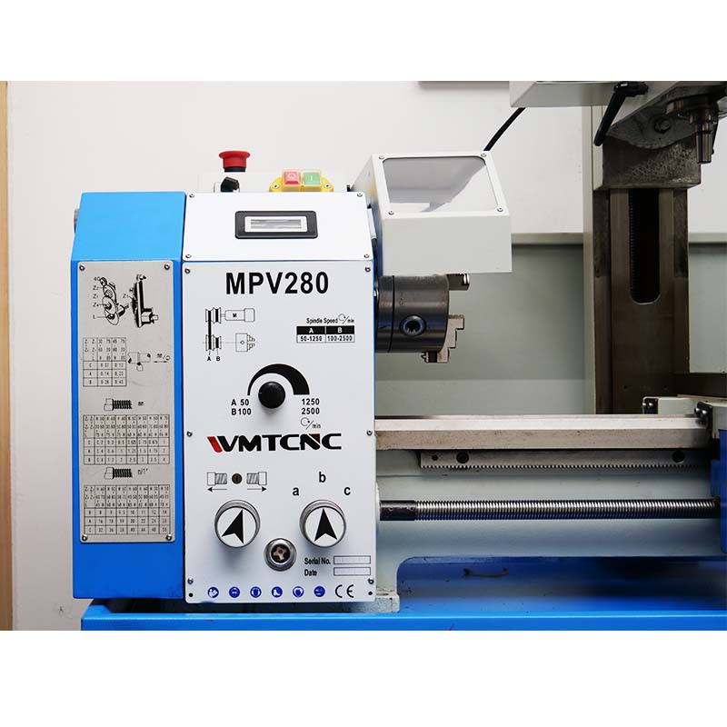 MPV280 11" X 28" Gear Head Lathe Mill Drill Combo