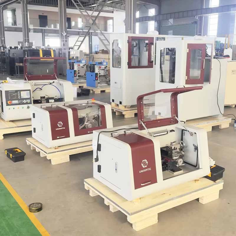 CNC180 Horizontal Automatic Light Duty Mini CNC Lathe Machine Bench Top CNC Lathe From China for Metal Processing