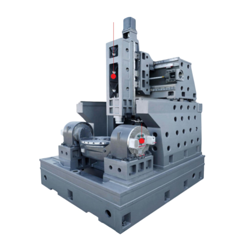 WMT-V63 High Quality 5-axis Vertical Machining Center for Metal Processing