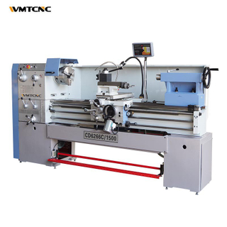 WMT Benchtop Manual Metal Lathe CD6266CX1500 Heavy Duty Engine Lathe for Sale