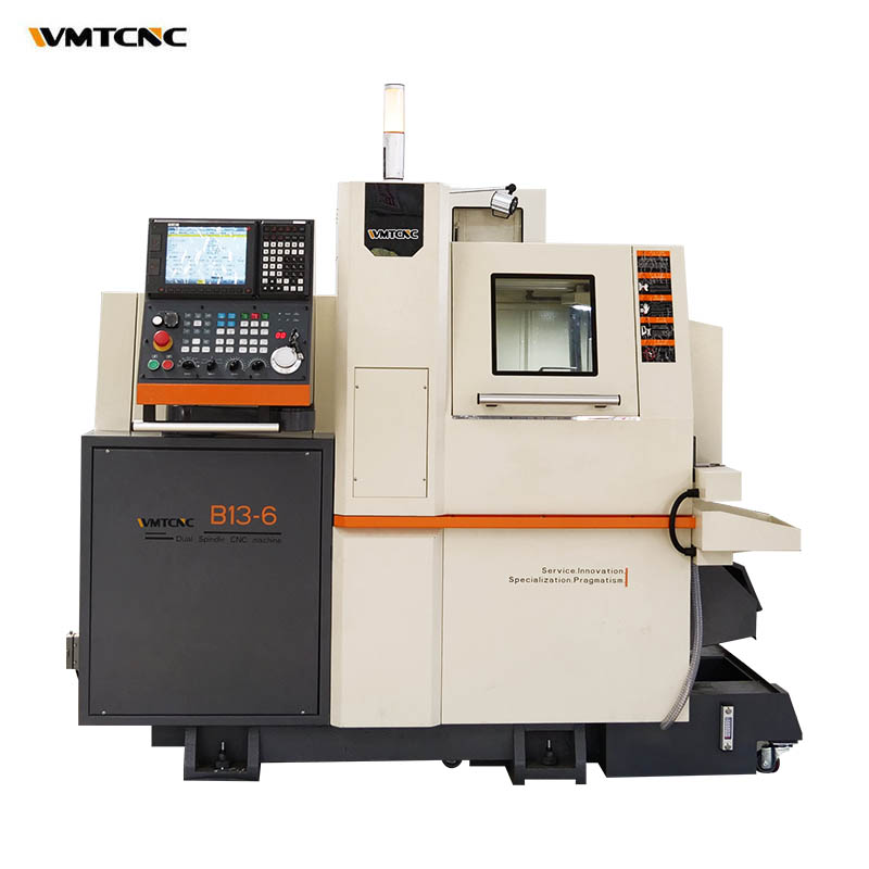 WMTCNC Dual Spindle Swiss Automatic Lathe B13-6 Torno CNC Swiss Lathe Machine