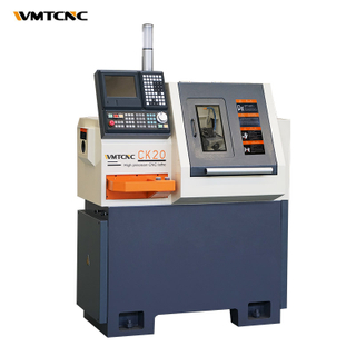 WMT Small Precision CNC Lathe Machine CK20 High Gang Type CNC Lathe for Metal