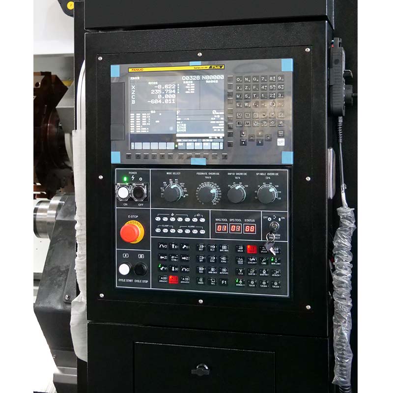 WMTCNC Slant Bed TX600 3-axis Turning Center for Metal Workpieces Machining 