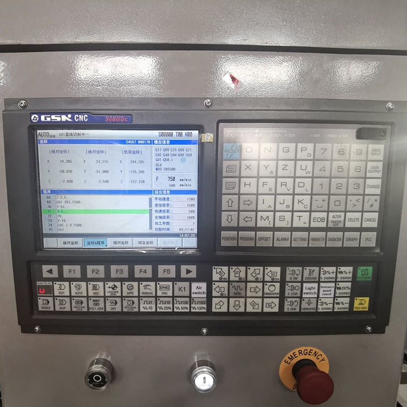 XK7121 China CNC Milling Machine for Hobby And Training