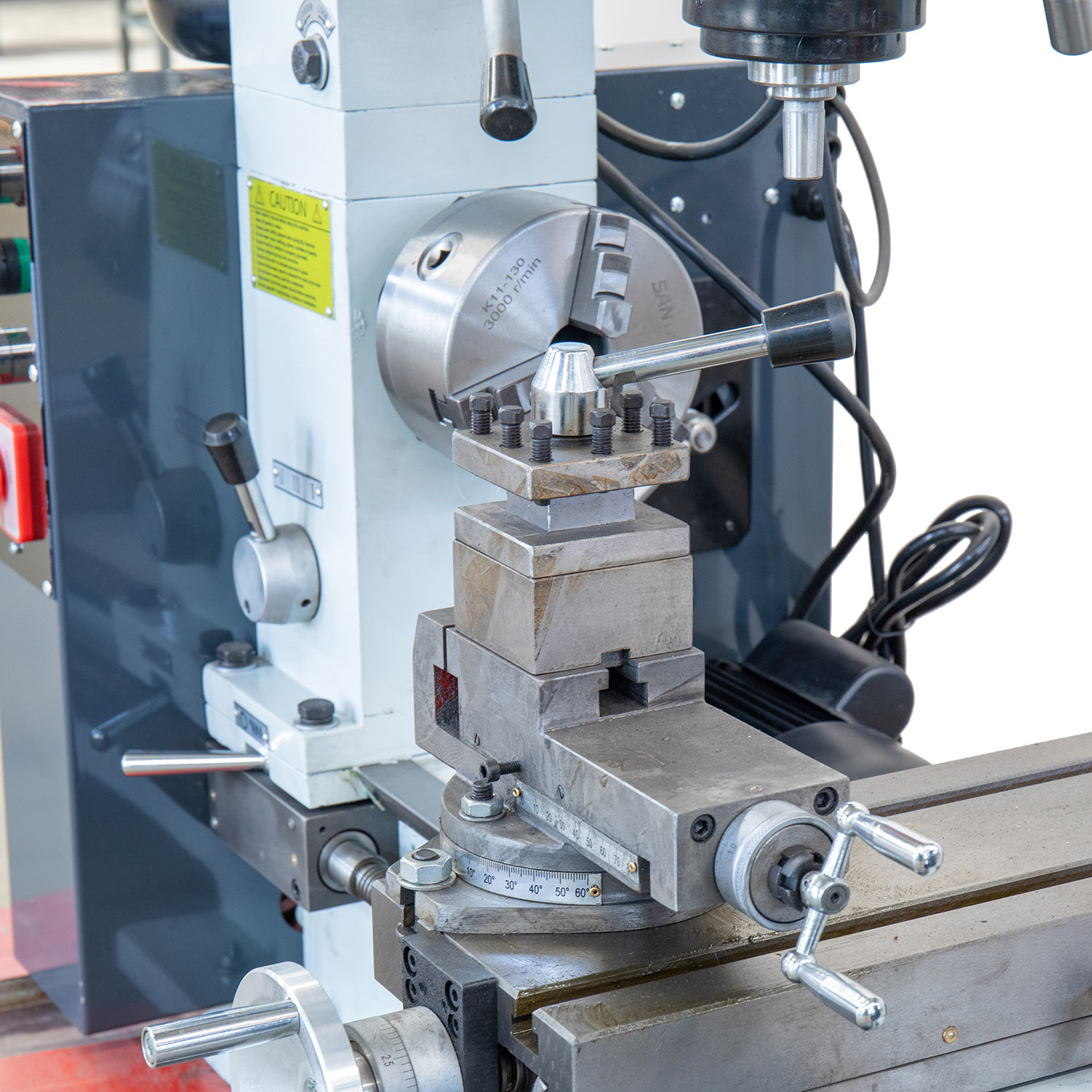 MP800 17" x 31" Gear Head Lathe Mill Drill Combo