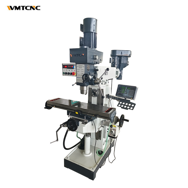 WMTCNC taiwan vertical horizontal fresadora universal ZX7550CW manual milling machine with dividing