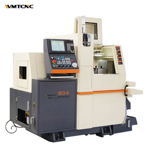 WMTCNC Dual Spindle Swiss Automatic Lathe B13-6 Torno CNC Swiss Lathe Machine