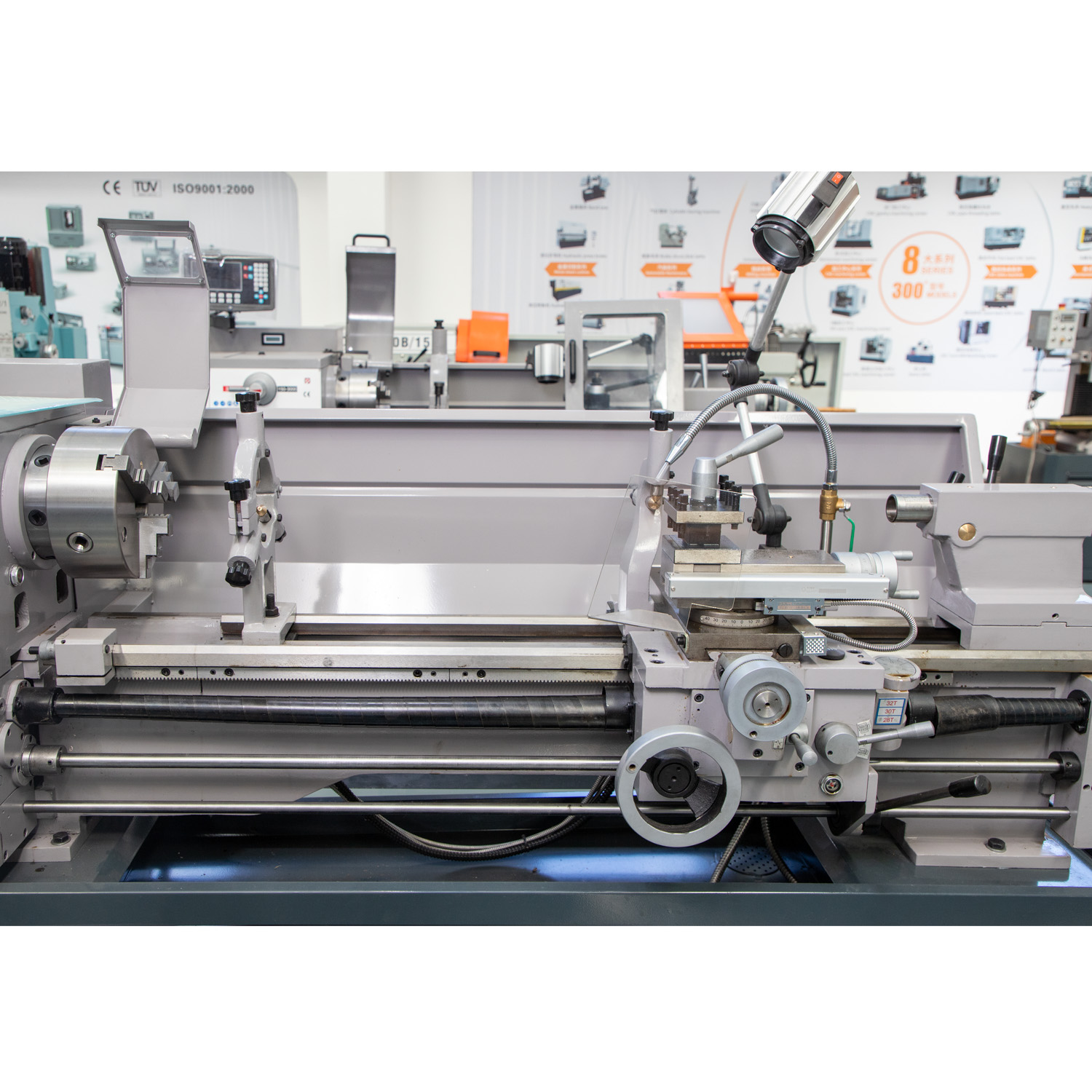 Bench lathe C0636A precision metal lathe machine with CE Standard