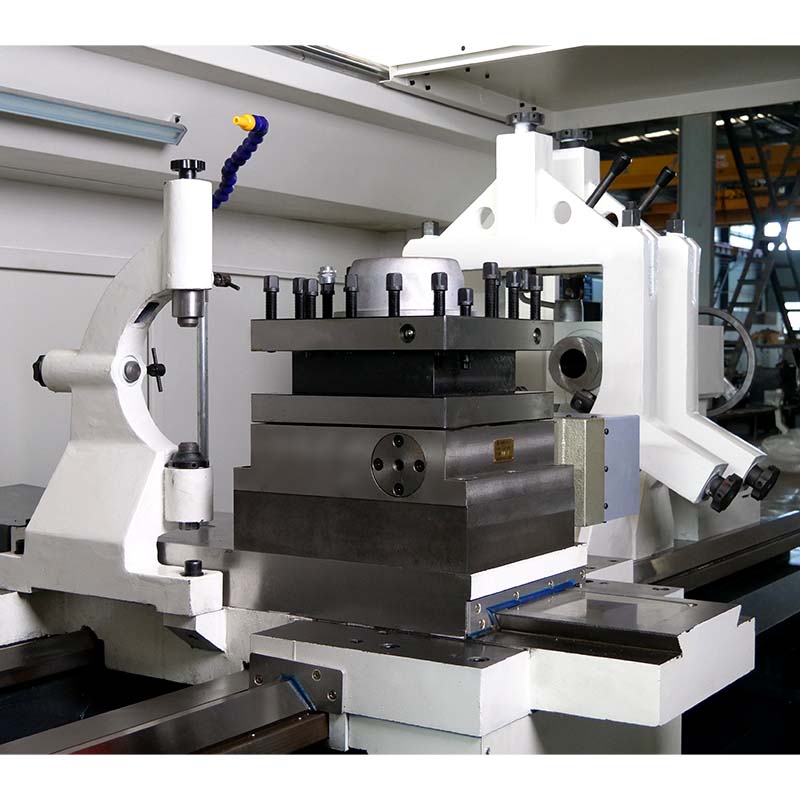 Large Hole Metal Pipe Threading Machine QK1327x3000 Cnc Turning Machine Screw Cutting Cnc Lathe