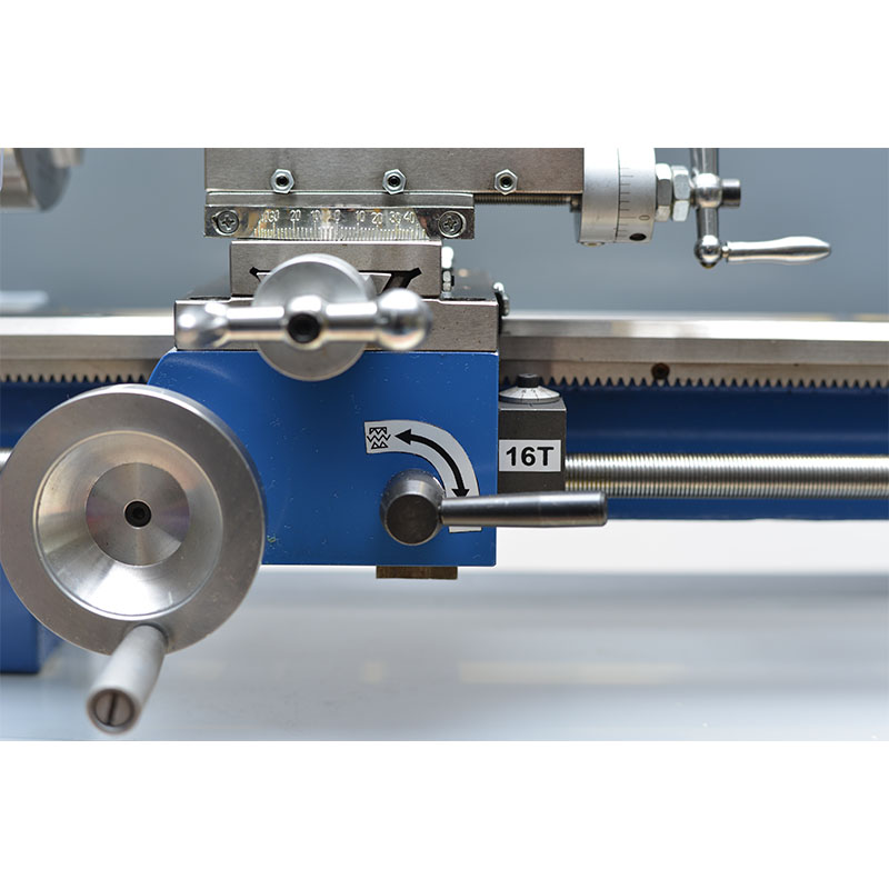 Manual Precision Mini Lathe Machine DIY0714 Mini Metal Lathe for DIY And School Training