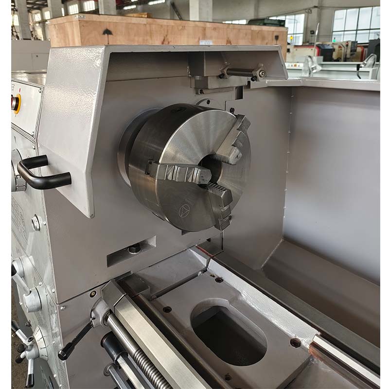 Metal Lathe C6250F-Industrial Grade Big Bore High Precision Engine Lathe