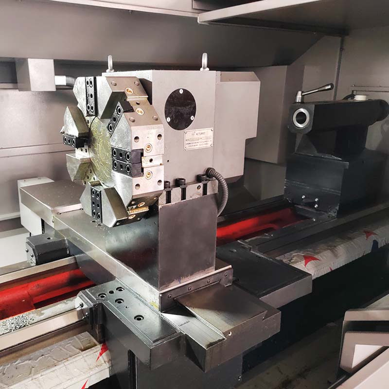 Taiwan Cnc Lathe Machine Price CK6180X2000 Automatic Horizontal Type 2 Axis Cnc Lathe for Sale